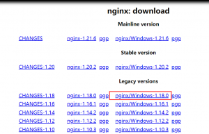 Windows添加Nginx服务
