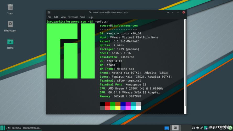 Manjaro Linux 22.0